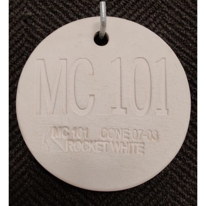 Rocket White MC101, Cone 07-04, 25 LB Bag (Alligator Clay)
