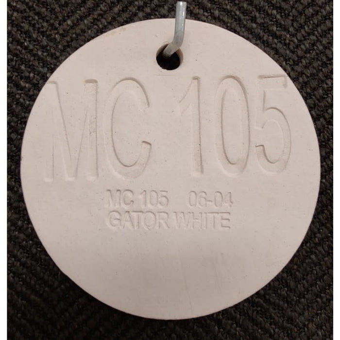MC105 - Gator White CONE 06-04 (Alligator)