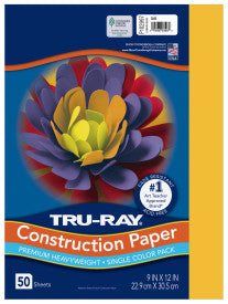 Tru-Ray® Construction Paper, Gold (Pacon)