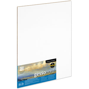 Gessobord™  1/8th Inch Flat Artist Panel, Various Sizes (Ampersand)