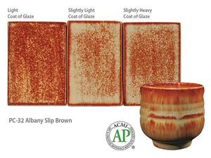 PC-32 ALBANY SLIP BROWN (AMACO)