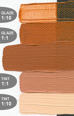 Mars Yellow (Golden Acrylic Heavy Body)