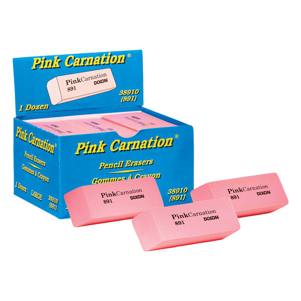 Pink Carnation Eraser (Dixon)