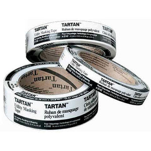 Tartan™ Utility Masking Tape, 1"x60 yards (3M)