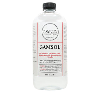 GAMSOL Odorless Mineral Spirits (Gamblin)