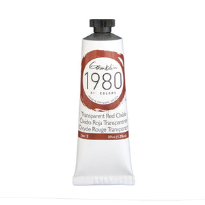 1980 Transparent Red Oxide (Gamblin Oil)