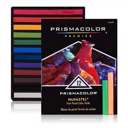 Premier® NuPastel® Color Stick Kit, 12 Assorted Colors (Prismacolor)