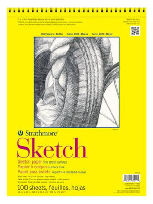 Sketch Pad, 300 Series Spiral Bound (Strathmore)