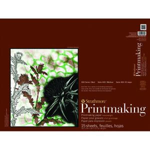 Heavyweight Printmaking Paper Pad, 400 Series, 18"x24" (Strathmore)