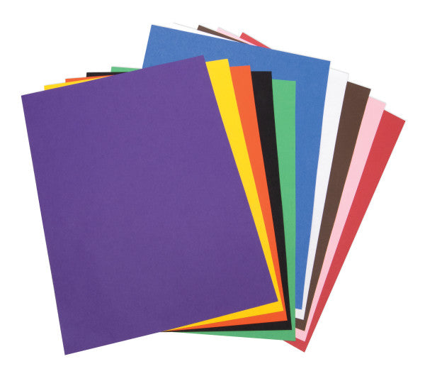 Blue Construction Paper 12X18 50 Sheets - ROS60402, Roselle Paper Company,  Inc